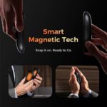 OCOOPA Hand Warmers Rechargeable 2 Pack, Magnetic Double-Sided Heating Electric Hand Warmers 10000mAh, Up to 14 Hours, 4 Heat Levels, Max 136?, Ideal Men Gift for Golf/Hunting/Camping/Fishing,UT3 PRO