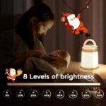 One Fire Baby Night Light Kids Night Light,10 Colors Dimmable Night Light for Kids Lamp,Rechargeable Portable Night Light Lamp,Remote+Timer Nursery Lamp,Small Touch Lamp,Kids Night Lights for Bedroom