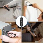 10-piece Set Electric Screwdriver Set, Rechargeable Portable Repair Tool Kit with LED Light,Repair Tool Set for Phone Camera Laptop Watch