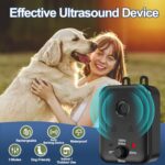 Anti Barking Devices, Auto Barking Control Devices with 3 Modes, Rechargeable Ultrasonic Dog Bark Box Barking Deterrent Devices, Effective Stop Barking Dog Devices for Indoor & Outdoor Use 2 Pack 6