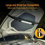 CLAKAP Underhood Work Light, 2600LM High Bright 5000mAh Rechargeable Magnetic LED Work Lights for Mechanics, Automotive Under Hood Light Bar Cordless Car Light for Car Repairing Garage Workshop